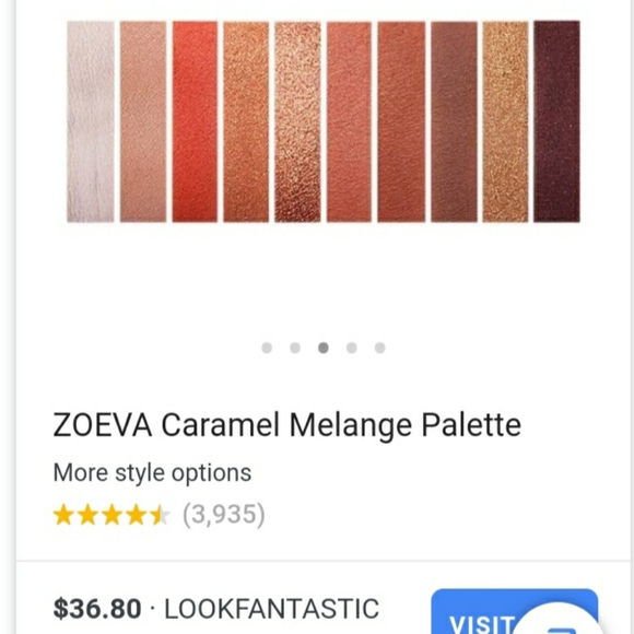 Zoeva Caramel Melange Palette - Picture 2 of 3